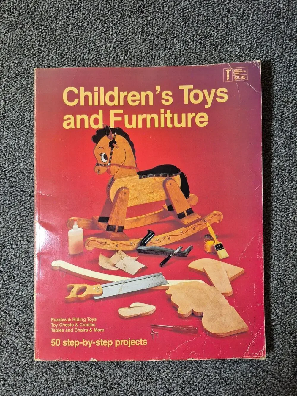 Children's Toys and Furniture 1983 Creative Homeowner Press Woodworking Projects